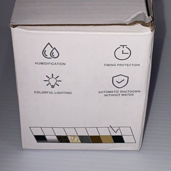 Flame Aromatherapy Machine with Colorful Lights New In Box - Picture 7 of 9